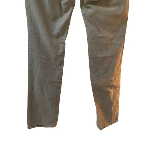 Pilcro & the Letterpress Anthropologie Gray Low Rise Skinny Jeans Zip Pockets 28 - Picture 6 of 9